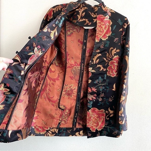 Soft Surrounding Moon Dynasty Floral Embroidered Jacket - Picture 7 of 11